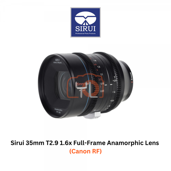 Sirui 35mm T2.9 1.6x Full-Frame Anamorphic Lens (Canon RF)