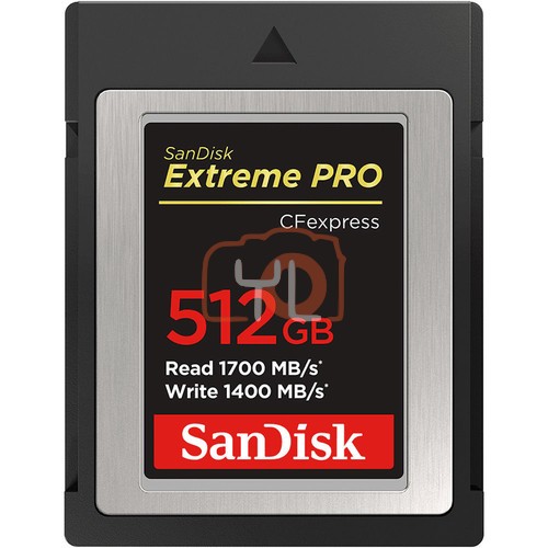 SanDisk 512GB ExtremePRO CFexpress Card Type B