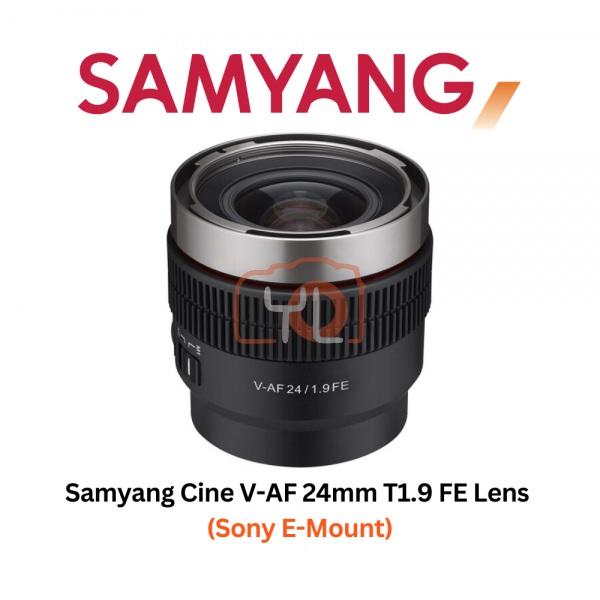 Samyang Cine V-AF 24mm T1.9 FE Lens (Sony E-Mount)