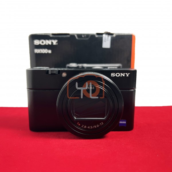[USED PJ33] Sony RX100 Mark 7 / RX100VII Digital Compact Camera ,90% Like New Condition (S/N:4708438)