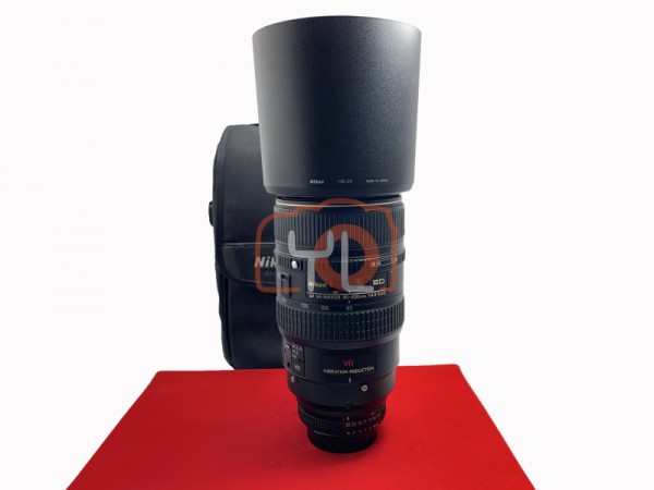 [USED-PJ33] Nikon 80-400MM F4.5-5.6 VR AFD, 95% Like New Condition (S/N:238780)