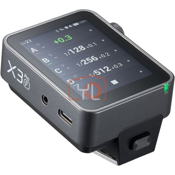 Godox X3Pro F Touchscreen TTL Wireless Flash Trigger for FUJIFILM