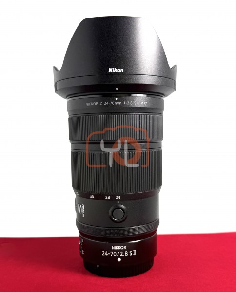 [USED-PJ33] Nikon 24-70mm F2.8 S II Z, 99% Like New Condition (S/N:20003259)