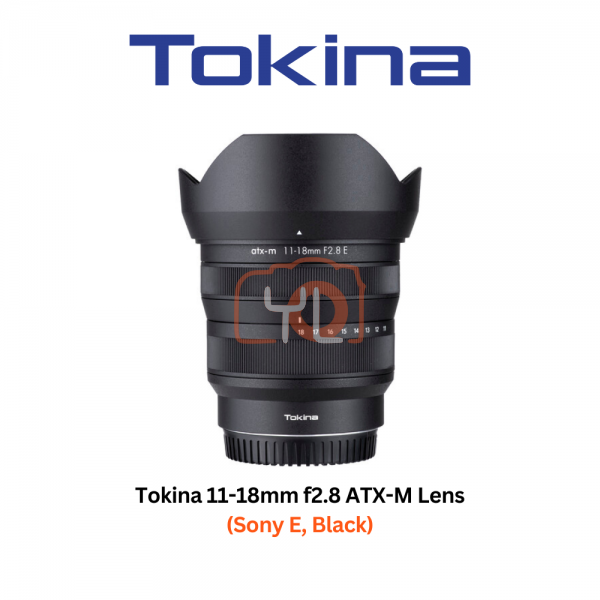 Tokina 11-18mm f2.8 ATX-M Lens (Sony E, Black)