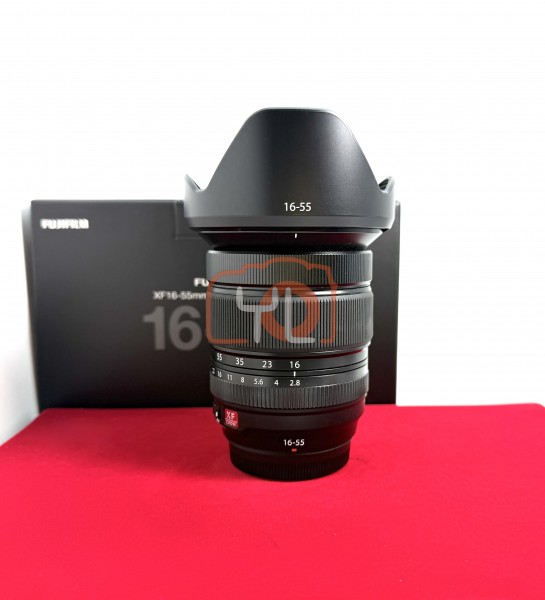 [USED-PJ33] Fujifilm 16-55mm F2.8 R LM WR II XF, 95% Like New Condition (S/N:4DA08154)