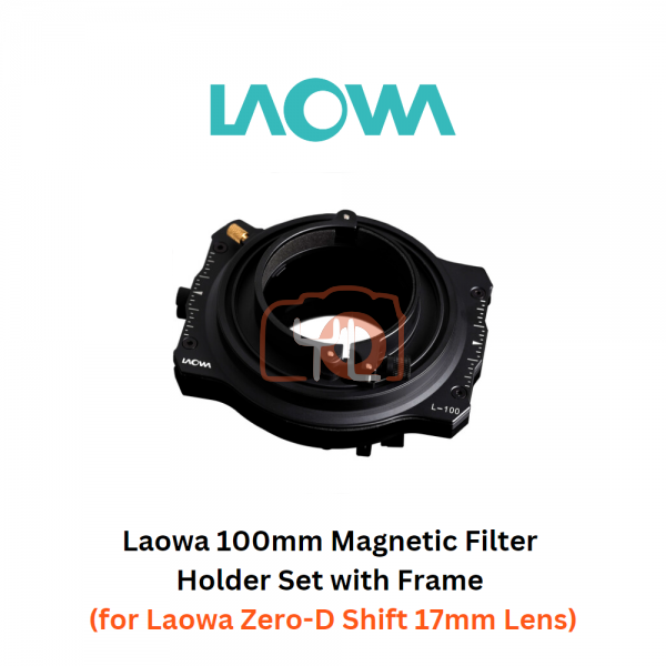 Laowa 100mm Magnetic Filter Holder Set with Frame for Laowa Zero-D Shift 17mm Lens