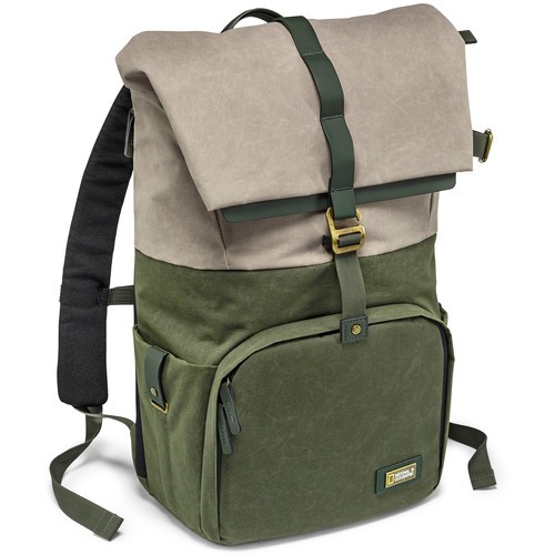 National Geographic NG Rain Forest Camera and Laptop Backpack (Medium, Green)