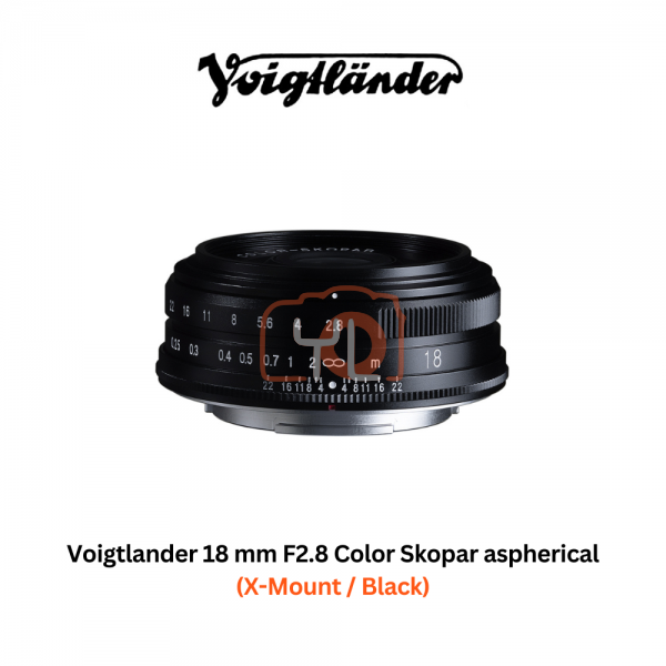 Voigtlander 18mm f2.8 Color Skopar aspherical (X-Mount / Black)