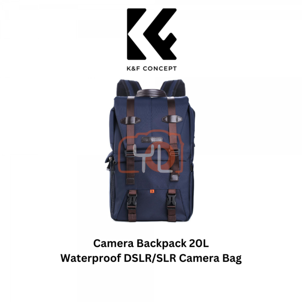 Camera Backpack 20L Waterproof DSLR/SLR Camera Bag