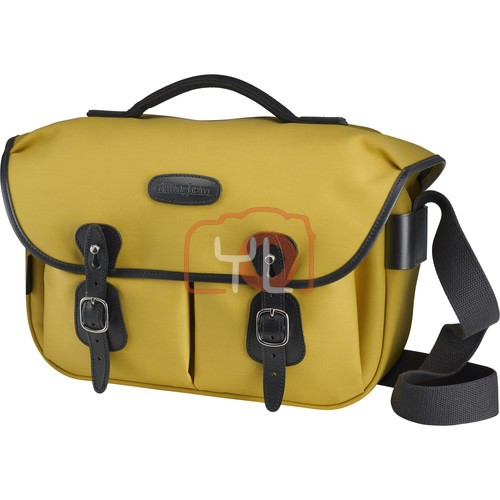 Billingham Hadley Pro Shoulder Bag Without Insert - (Yellow & Black Leather)