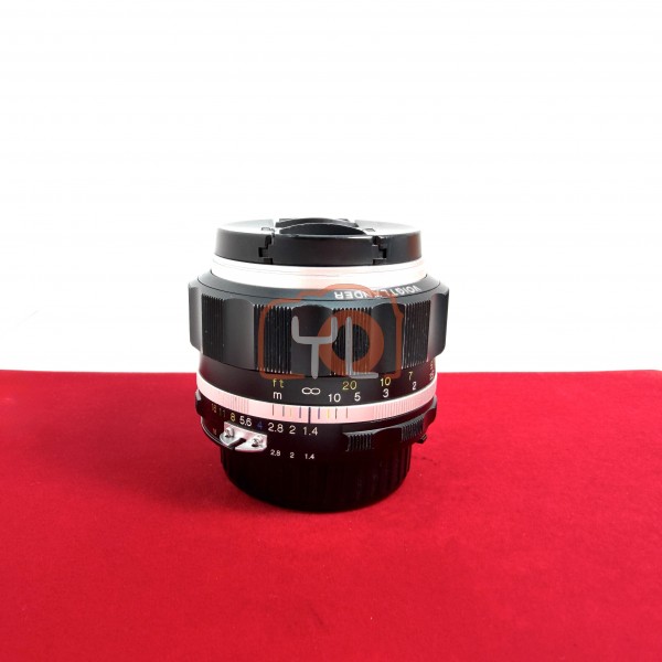 [USED-PJ33] Nikon 58mm F1.4 SL II S Nokton (Nikon F) , 80% Like New Condition (S/N:18730552)