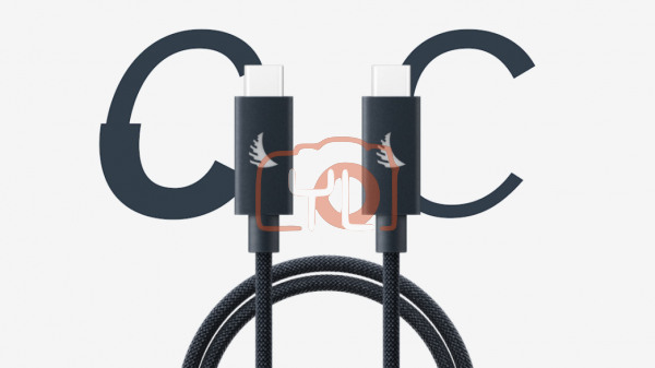 USB-C 4.0 Solid Flex™ Cable Blue Gray 32 cm | 1 ft