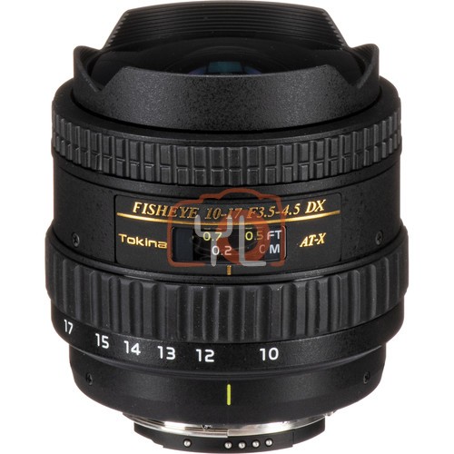 Tokina 10-17mm f/3.5-4.5 AT-X 107 AF DX Fisheye Lens