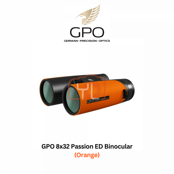 GPO 8x32 Passion ED Binocular (Orange)
