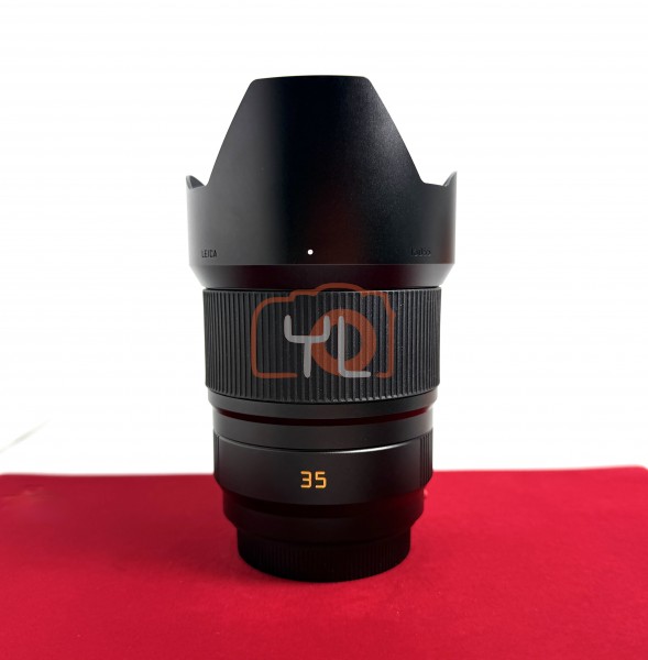[USED-PJ33] Leica 35mm F2 Summicron-SL ASPH (11192), 95% Like New Condition (S/N:4850592)