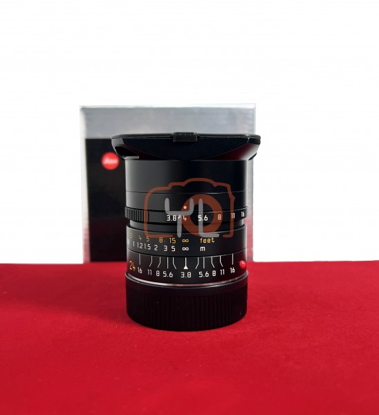 [USED-PJ33] Leica 24mm F3.8 Elmar-M ASPH (11648), 90%Like New Condition (S/N:4141153)