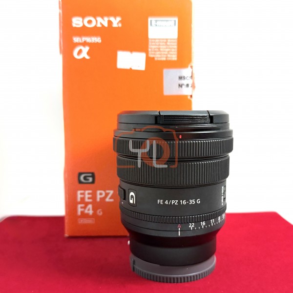 [USED-PJ33] Sony 16-35mm F4 G PZ FE (No Hood), 95% Like New Condition (S/N:1816301)
