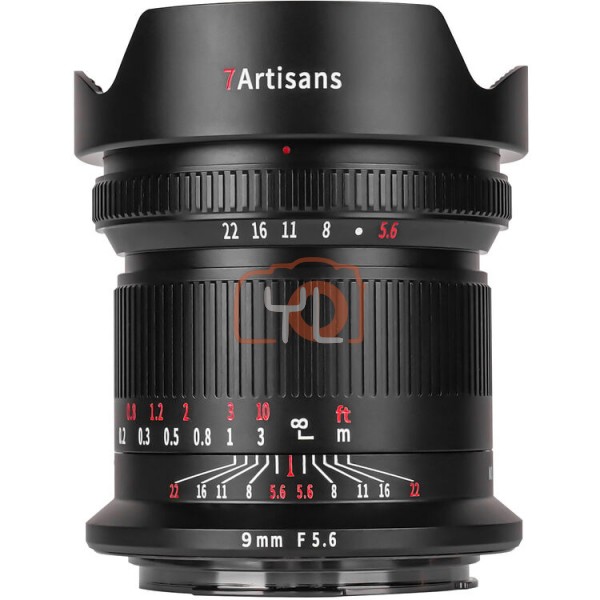 7Artisans 9mm f5.6 Lens - Panasonic / Leica / Sigma L Mount (Rear ND Filter)