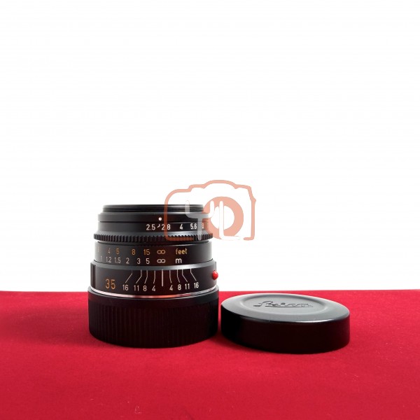[USED-PJ33] Leica 35mm F2.5 Summarit-M 11643 , 90% Like New Condition (S/N:4056245)