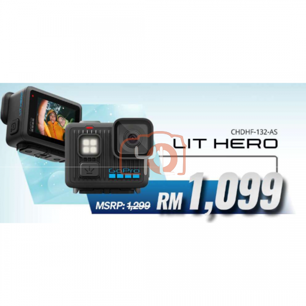 GoPro LIT HERO Compact Action Camera (April PROMO)
