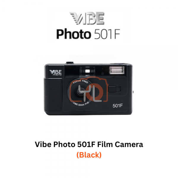 VIBE Photo 501F Film Camera (Black)