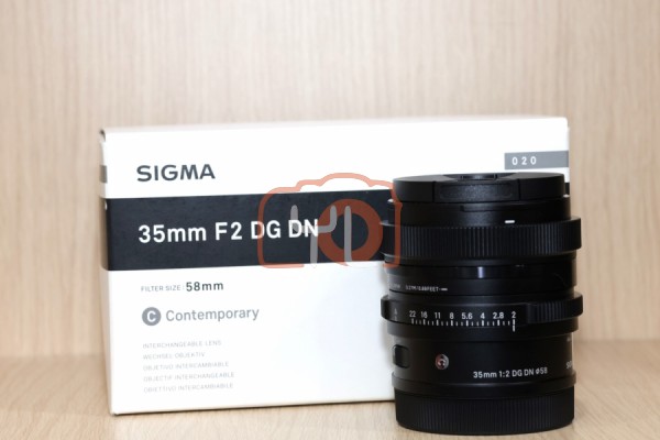 [USED-LowYat G1] Sigma 35mm F2 DG DN Contemporary (L-Mount) 99%LIKE NEW CONDITION SN:55247847