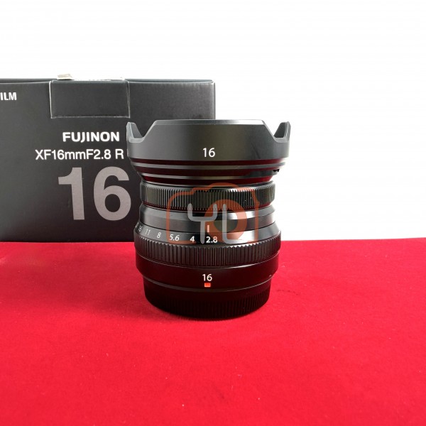 [USED-PJ33] Fujifilm 16MM F2.8 R XF WR, 90% Condition Like New (S/N:2CA01440)