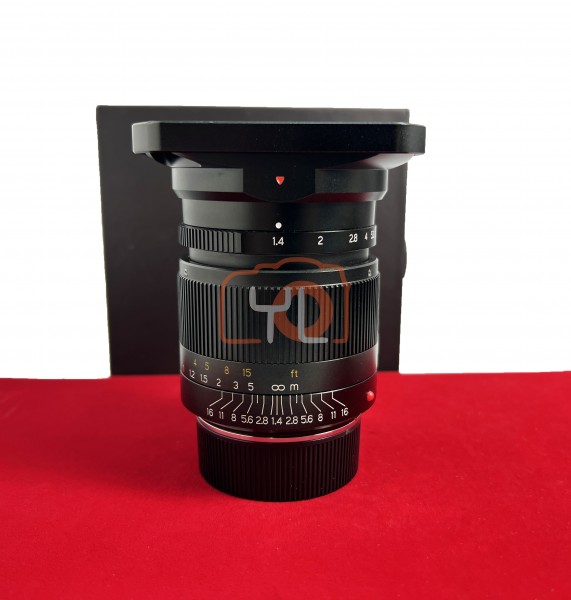 [USED-PJ33] 7 Artisans 28mm F1.4 ASPH (Leica M), 90% Like New Condition (S/N:623379)