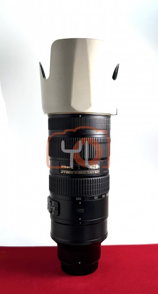 [USED-PJ33] Nikon 70-200mm F2.8 G VR II AFS, 85% Condition Like New (S/N:20336831)