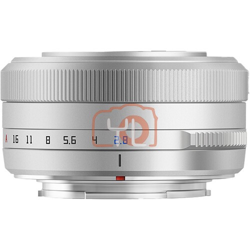 TTArtisan 27mm f/2.8 Lens (FUJIFILM X, Silver)