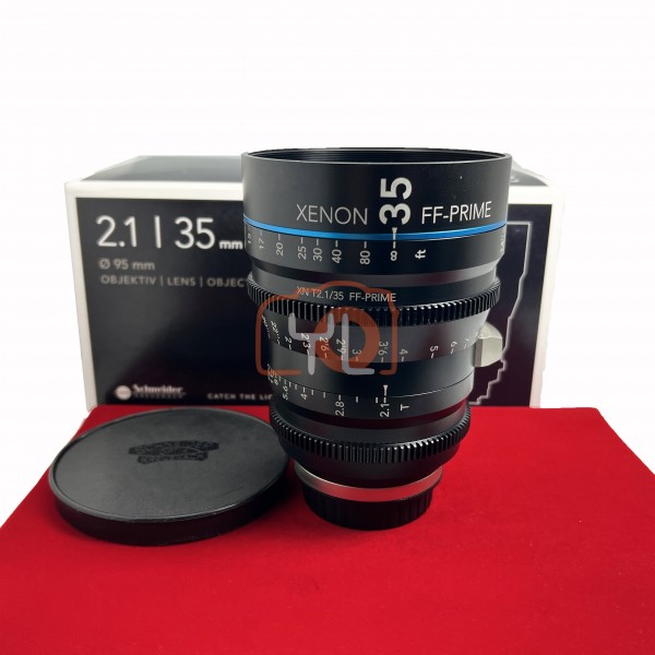 [USED-PJ33] Schneider 35mm T2.1 FF Prime (Canon EF) , 90% Like New Condition (S/N:15221270)