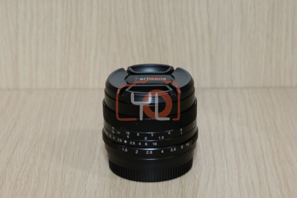 [USED-LowYat G1] 7 ARTISANS 50mm F1.8 (Fuji) BLK ,98%LIKE NEW CONDITION SN:129993