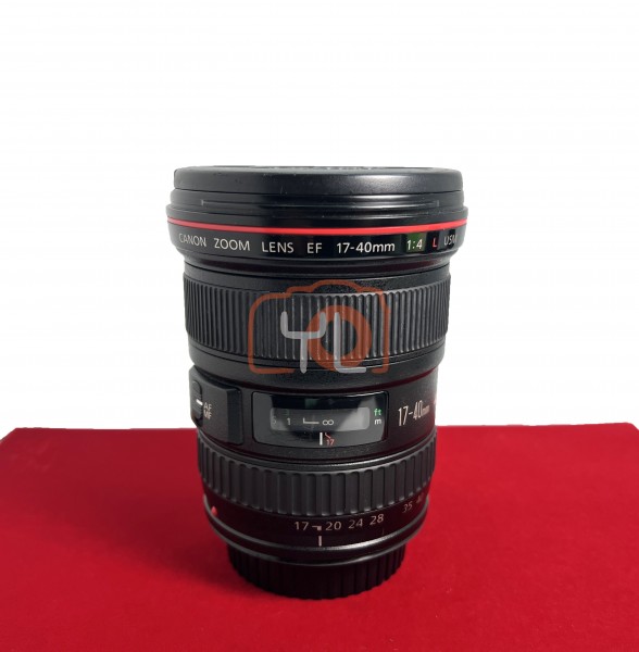 [USED-PJ33] Canon 17-40mm F4 L USM EF, 90% Like New Condition (S/N:2187380)