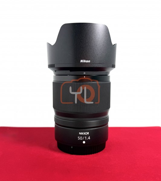 [USED-PJ33] Nikon 50mm F1.4 Z , 90% Like New Condition (S/N:20004575)