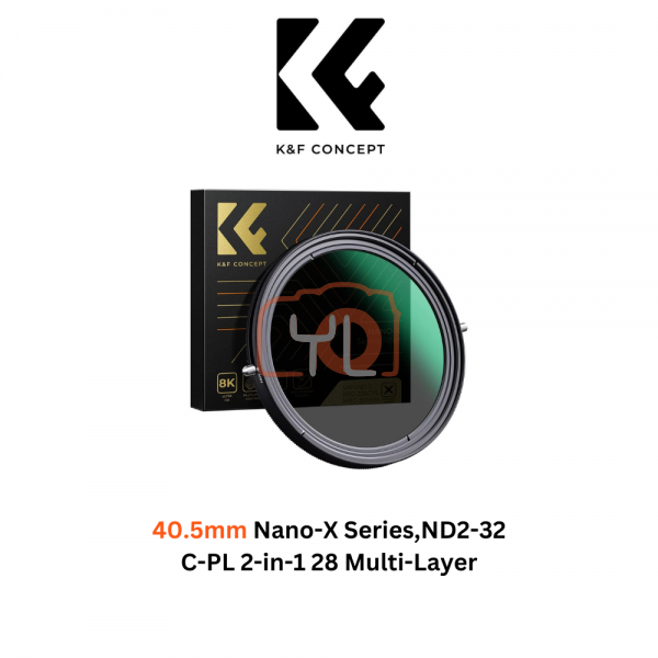 40.5mm Nano-X Series,ND2-32 and C-PL 2-in-1 28 Multi-Layer