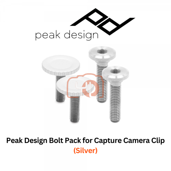 Peak Design Bolt Pack for Capture Camera Clip (Silver)