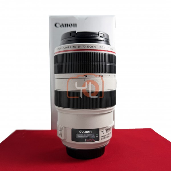 [USED-PJ33] Canon 70-300mm F4-5.6 L IS USM EF (No Hood), 90% Like New Condition (S/N:1930001882)