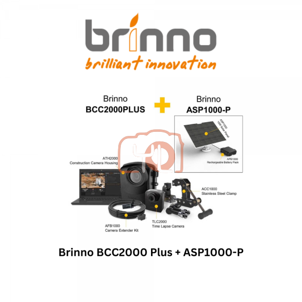 Brinno BCC2000PLUS  with Solar Power Kit