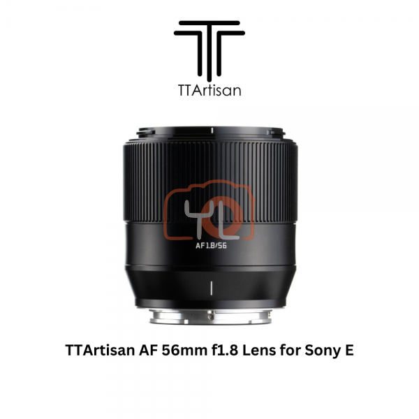 TTArtisan AF 56mm f1.8 Lens for Sony E (Black)