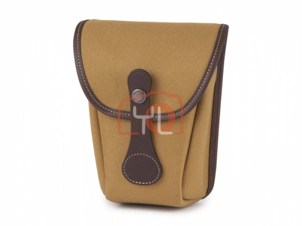 Billingham AVEA 8 Camera Pocket (Khaki FibreNyte with Chocolate Leather Trim, 1.1L)