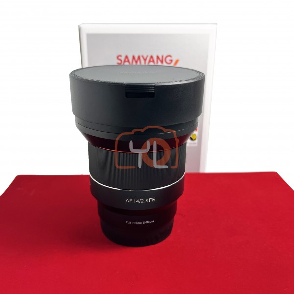 [USED-PJ33] Samyang 14MM F2.8 AF FE (Sony FE Mount), 99% Like New Condition (S/N:GAP13254)