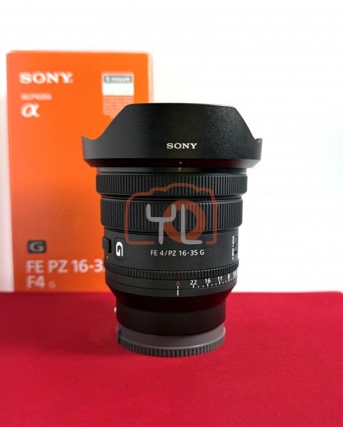 [USED-PJ33] Sony 16-35mm F4 G PZ FE , 95% Like New Condition (S/N:1828301)