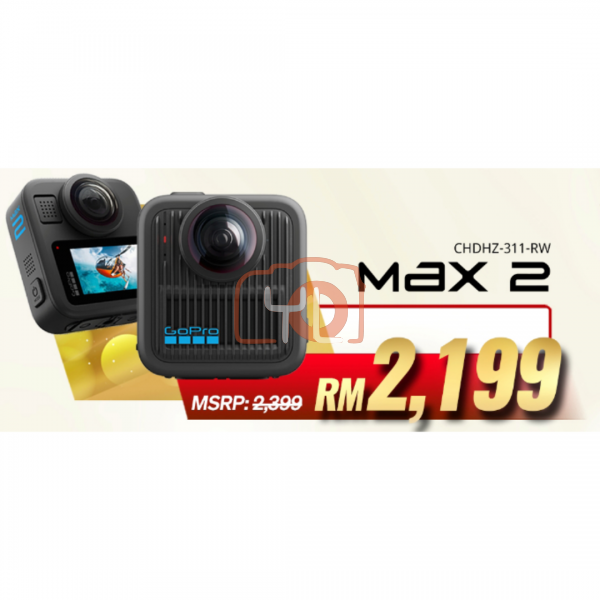 GoPro MAX 2 360 Action Camera  (CNY PROMO)