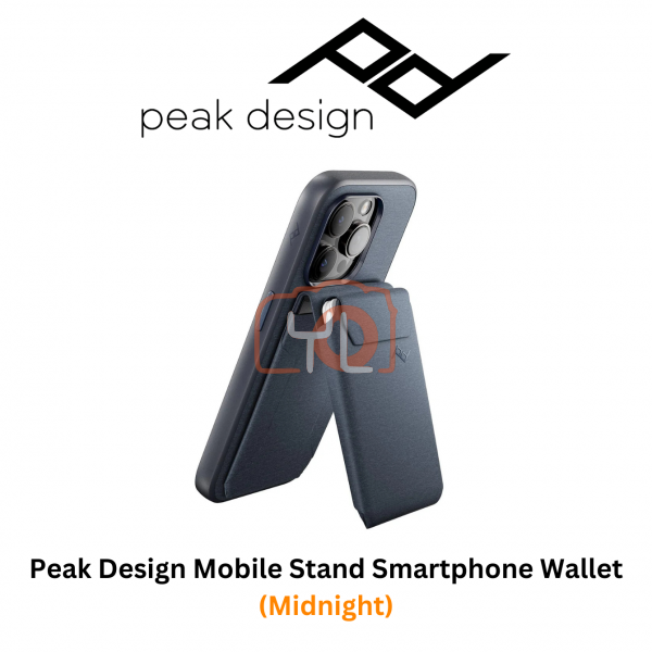 Peak Design Mobile Stand Smartphone Wallet (Midnight)