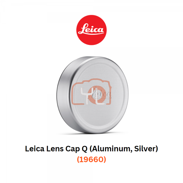 Leica Lens Cap Q (Aluminum, Silver) (19660)