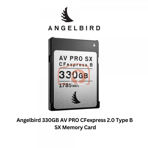 Angelbird 330GB AV PRO CFexpress 2.0 Type B SX Memory Card