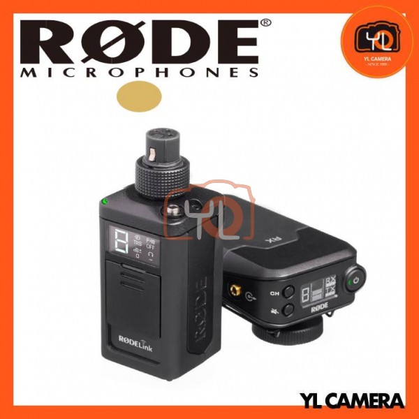 Rode RODELink Newsshooter Kit Digital Camera-Mount Wireless Plug-On Microphone System with No Mic