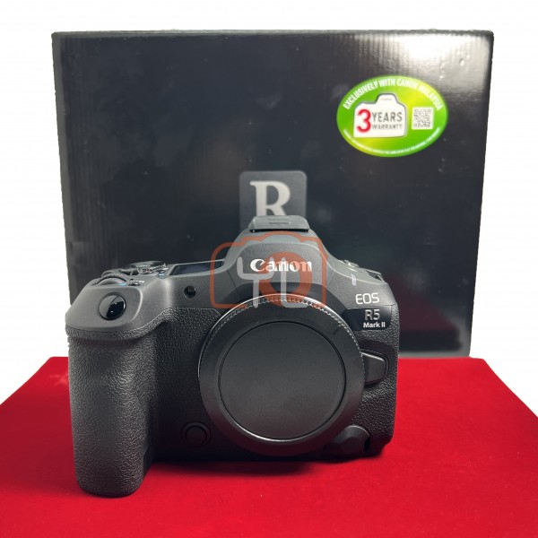 [USED-PJ33] Canon EOS R5 Mark II / R5M2 Mirrorless Camera (Shutter Count: 4K) , 95% Like New Condition (S/N:1478023006648)