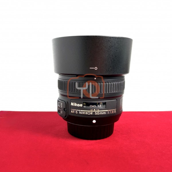 [USED-PJ33] Nikon 50mm F1.8 G AFS, 90% Like New Condition (S/N:3790111)
