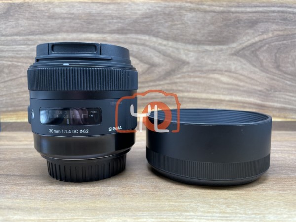 [USED @ YL LOW YAT]-Sigma 30mm F1.4 DC HSM Art Lens for Canon EF,95% Condition Like New,S/N:52066165